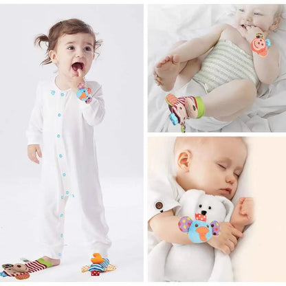 Baby Socks Wrist Rattle Socks Toys