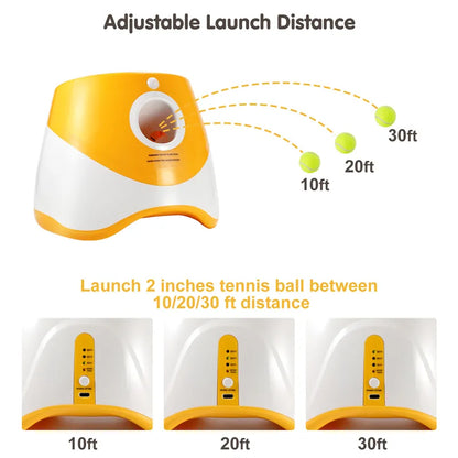 Dog Tennis Launcher Throwing Machine