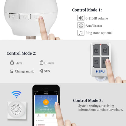 Smart WiFi Ring Tones Door Bell